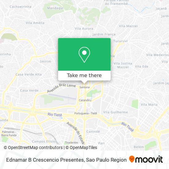 Ednamar B Crescencio Presentes map