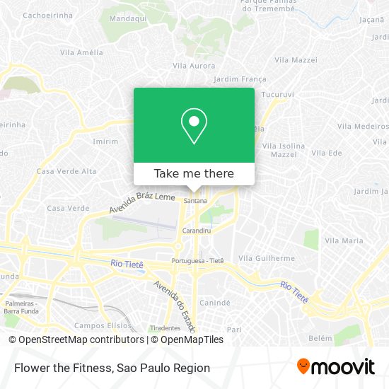 Flower the Fitness map