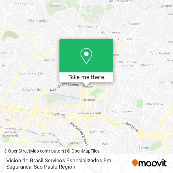 Mapa Vision do Brasil Servicos Especializados Em Seguranca