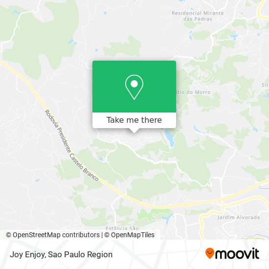 Joy Enjoy map