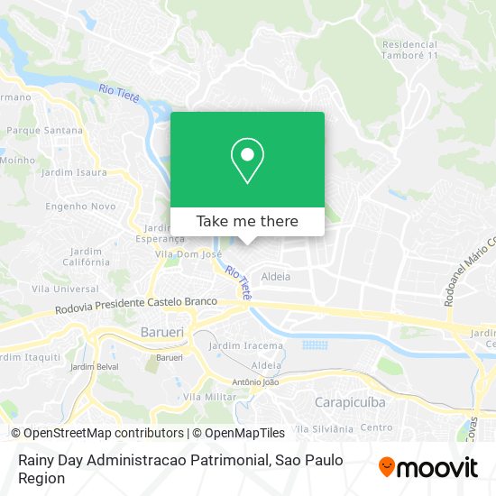 Rainy Day Administracao Patrimonial map