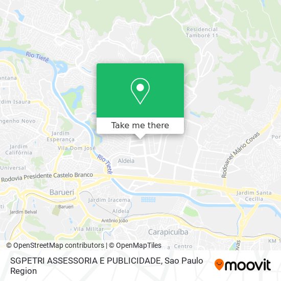 SGPETRI ASSESSORIA E PUBLICIDADE map