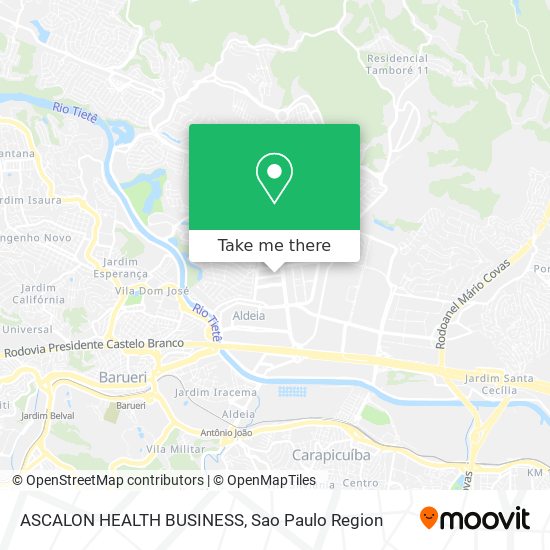 Mapa ASCALON HEALTH BUSINESS