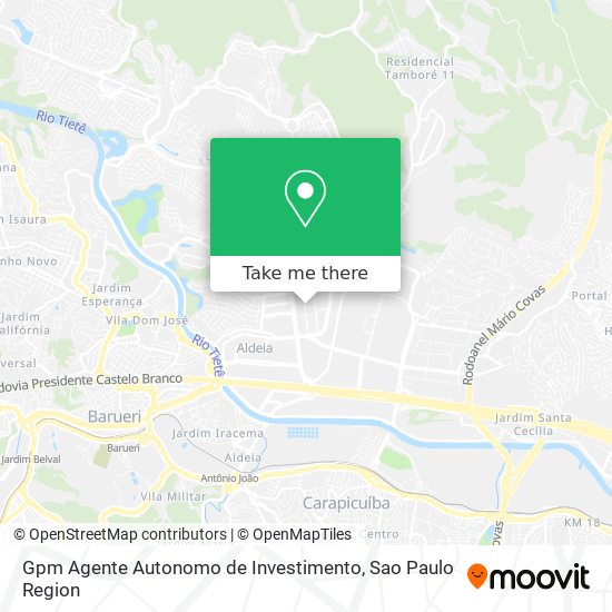 Mapa Gpm Agente Autonomo de Investimento