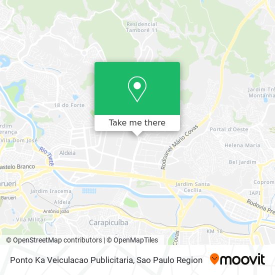 Ponto Ka Veiculacao Publicitaria map