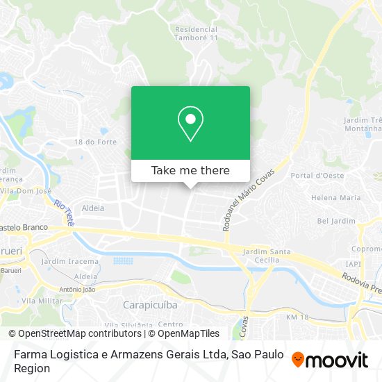 Farma Logistica e Armazens Gerais Ltda map