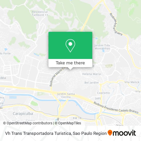 Vh Trans Transportadora Turistica map
