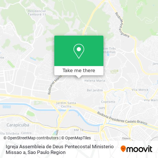 Igreja Assembleia de Deus Pentecostal Ministerio Missao a map
