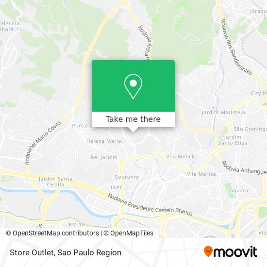 Store Outlet map