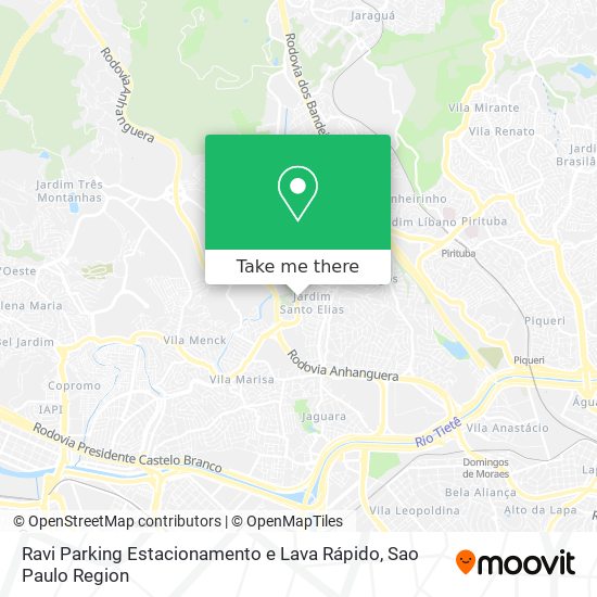 Ravi Parking Estacionamento e Lava Rápido map