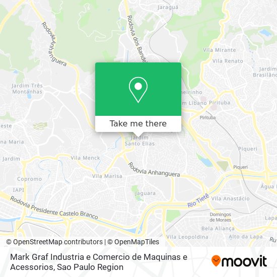 Mapa Mark Graf Industria e Comercio de Maquinas e Acessorios