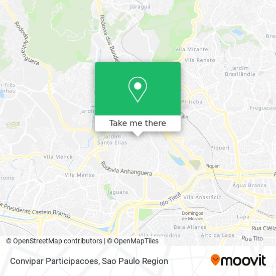 Convipar Participacoes map