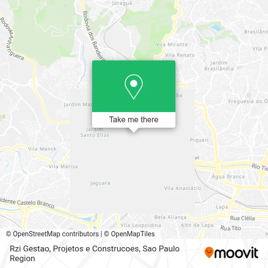 Rzi Gestao, Projetos e Construcoes map