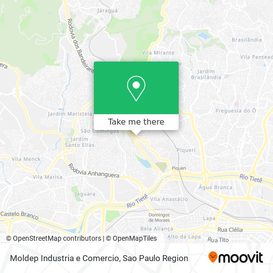 Moldep Industria e Comercio map