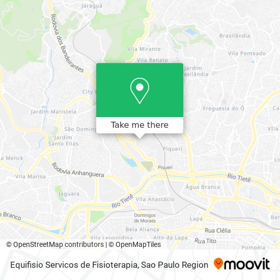 Equifisio Servicos de Fisioterapia map