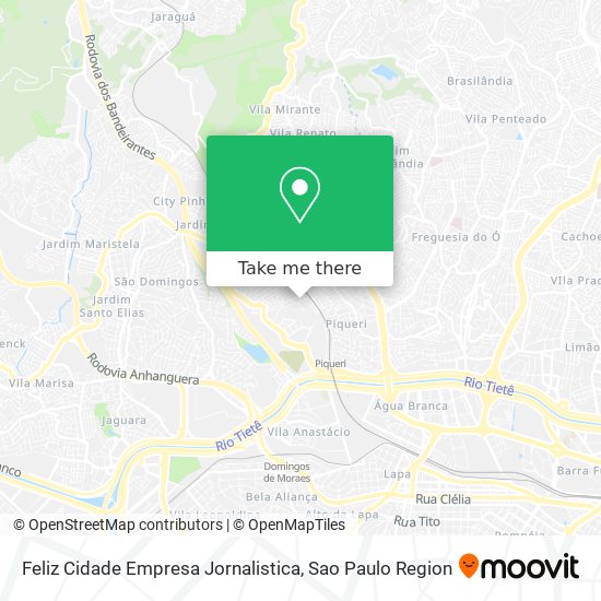 Feliz Cidade Empresa Jornalistica map