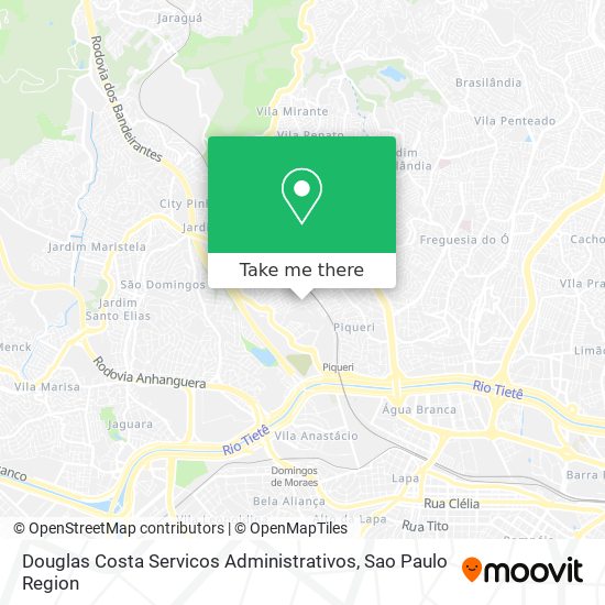 Douglas Costa Servicos Administrativos map