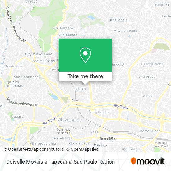 Doiselle Moveis e Tapecaria map