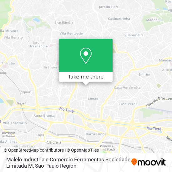 Mapa Malelo Industria e Comercio Ferramentas Sociedade Limitada M