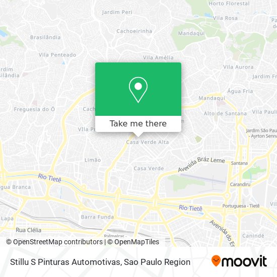 Mapa Stillu S Pinturas Automotivas