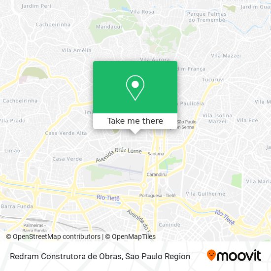 Redram Construtora de Obras map