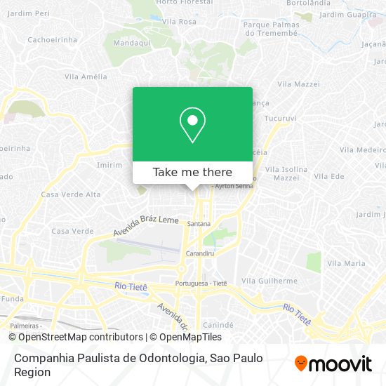 Companhia Paulista de Odontologia map