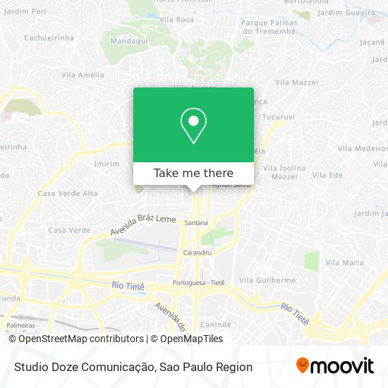 Mapa Studio Doze Comunicação