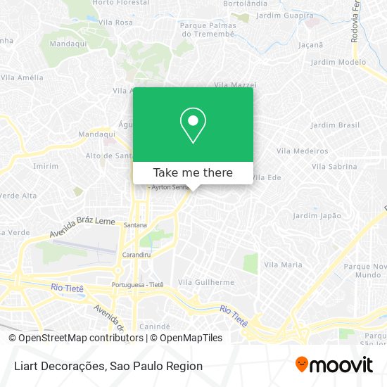 Liart Decorações map