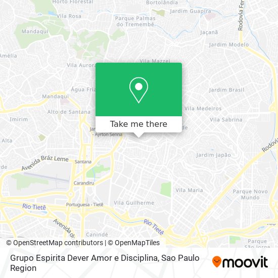 Grupo Espirita Dever Amor e Disciplina map