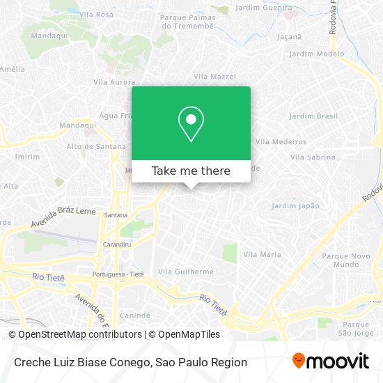 Creche Luiz Biase Conego map