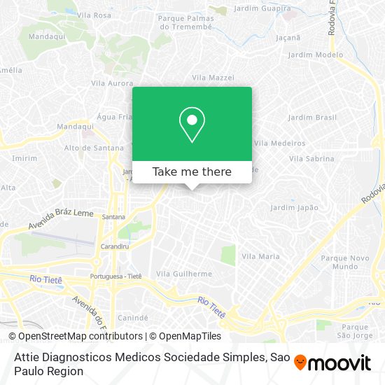 Attie Diagnosticos Medicos Sociedade Simples map
