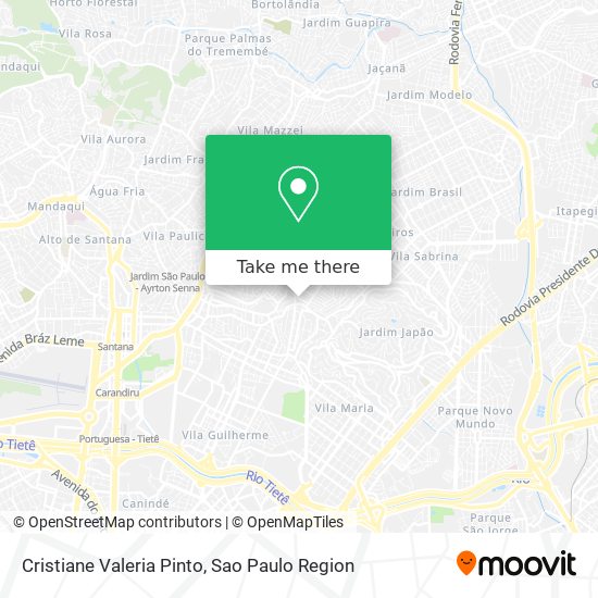Cristiane Valeria Pinto map