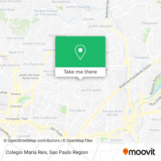 Mapa Colegio Maria Reis