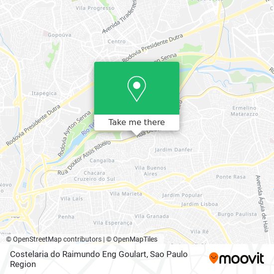 Mapa Costelaria do Raimundo Eng Goulart