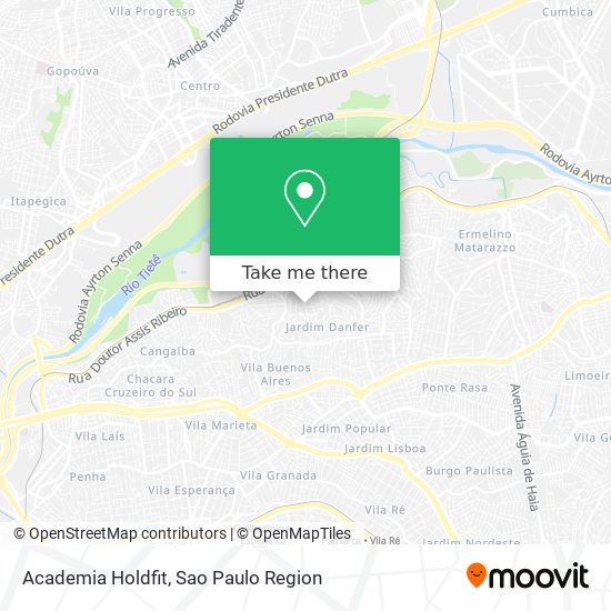 Academia Holdfit map