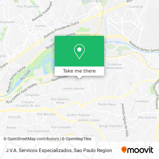 J.V.A. Servicos Especializados map