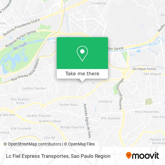 Lc Fiel Express Transportes map