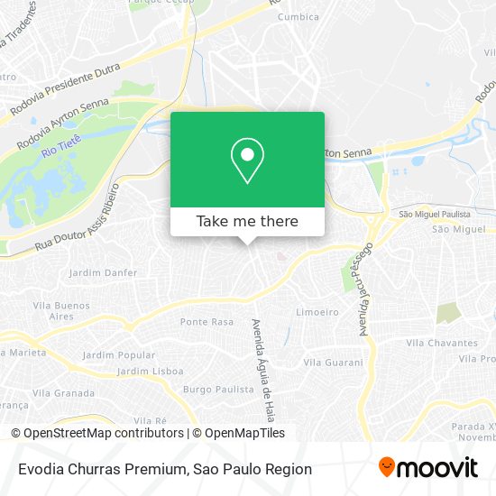 Evodia Churras Premium map