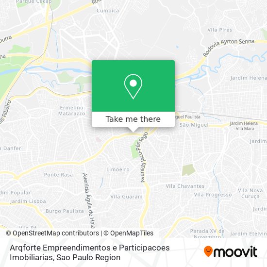 Arqforte Empreendimentos e Participacoes Imobiliarias map