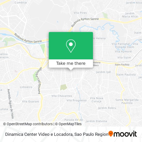 Dinamica Center Video e Locadora map
