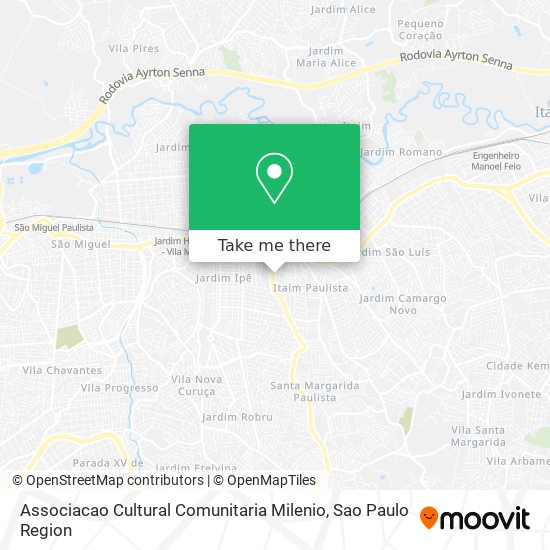 Associacao Cultural Comunitaria Milenio map