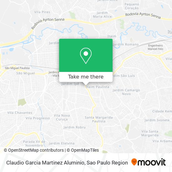 Mapa Claudio Garcia Martinez Aluminio