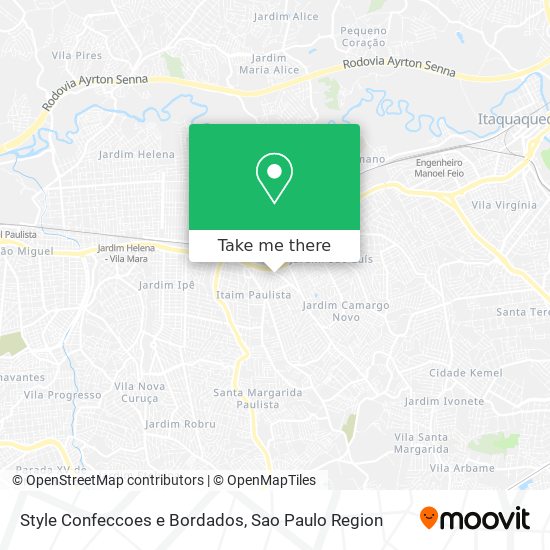 Style Confeccoes e Bordados map