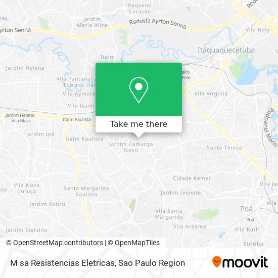 Mapa M sa Resistencias Eletricas