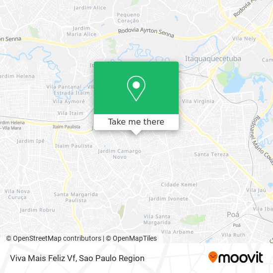 Viva Mais Feliz Vf map