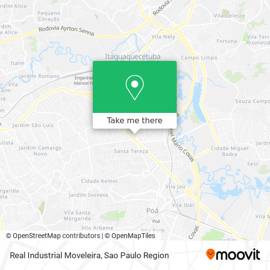 Mapa Real Industrial Moveleira