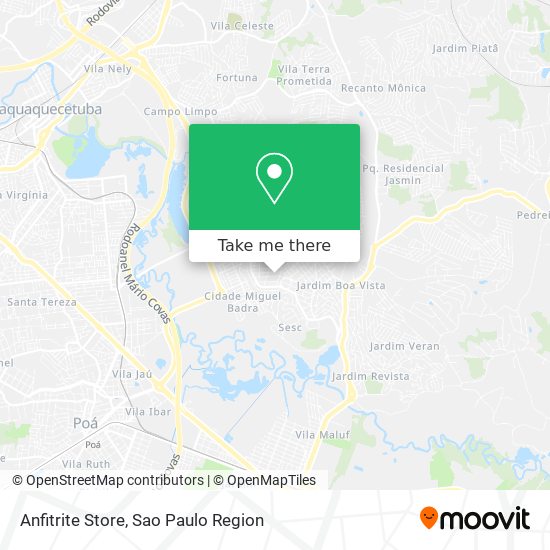 Mapa Anfitrite Store
