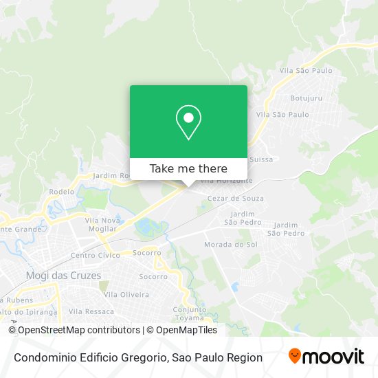 Condominio Edificio Gregorio map