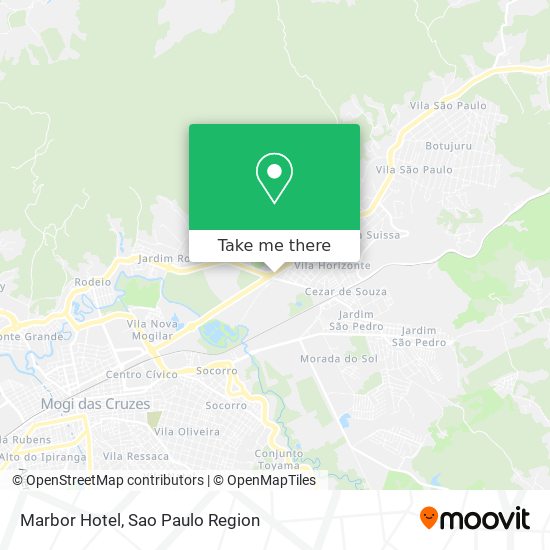 Marbor Hotel map