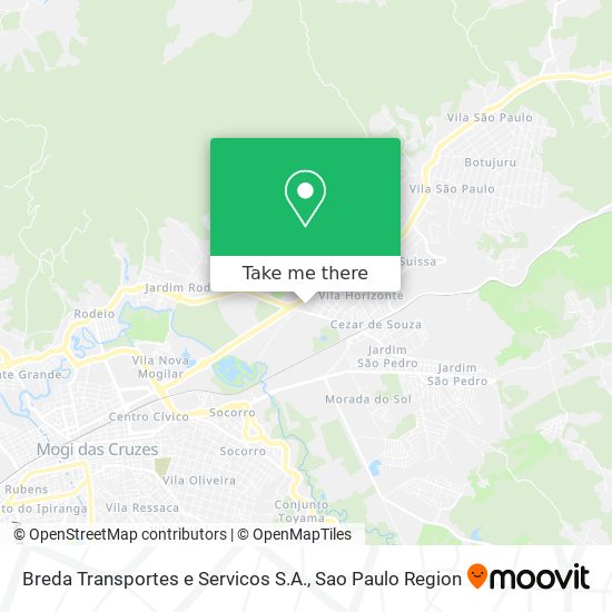 Breda Transportes e Servicos S.A. map
